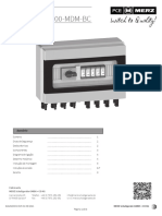 MERZ Manual MSB-244-16-1000-MDM BC UH POR