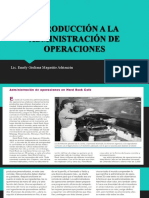 Introducción A La Administración de Operaciones