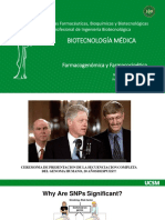 Práctica #08. - Farmacogenética & Farmacocinética