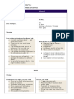 Formal Vs Informal - Key Sentences - Checked