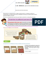 NIÑOS SESIÒN DE APRENDIZAJE NO. 104 Del 16 de Setiembre