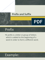 Grade 7 Prefix and Suffix