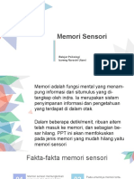 #6 Memori Sensori