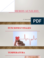 3° Clase Funciones Vitales Presion Arteral y Temperatura