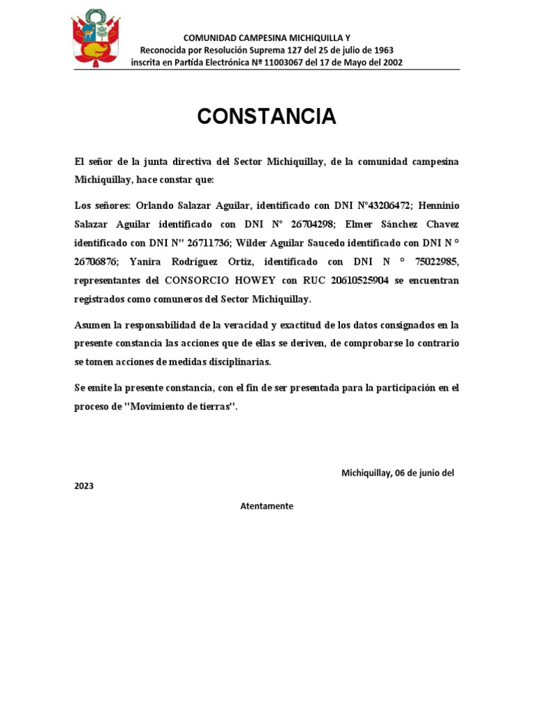 Constancia pdf