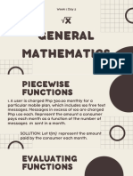 Evaluating and Operations On Functions