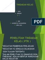 Penelitian Tindakan Kelas (PTK)