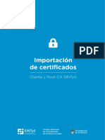 Manual Importación Certificados