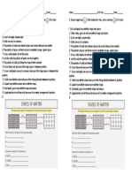 Properties of Matter