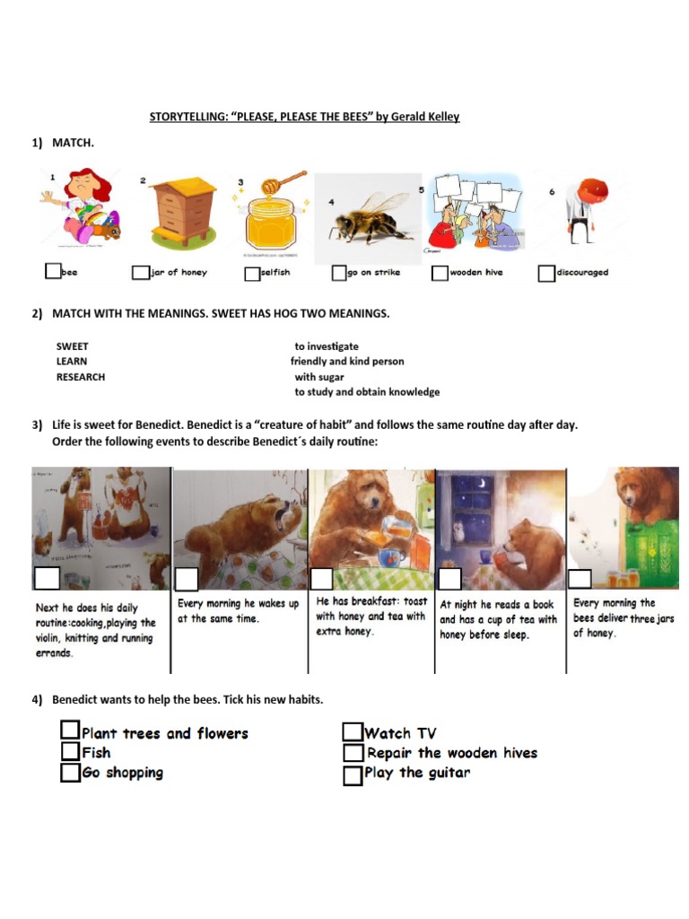 Please Please The Bees Tp Pdf