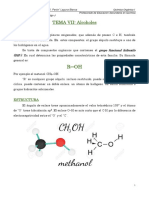 TEMA VII. Alcoholes