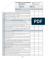 Lista de Verificacio Ün Medidas Sanitarias