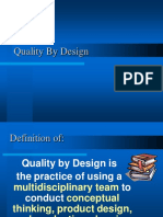 Quality by Design