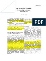 Perez Lalli - Las Tecnicas Proyectivas Un Abordaje Epistemo-Metodologico