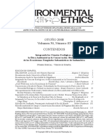 Environmental Ethics Spanish Vol 30 No3S 2008 Rozzi Frodeman Armesto