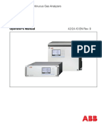 AO2000 Series: Advance Optima Continuous Gas Analyzers Software Version 5.0