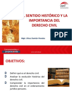 Sesion 01 Valor Historico Del Derecho Civil