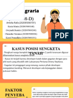 Hukum Agraria: (FHK 208-D)