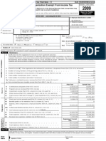 Shaw University's 990 Tax Form For 2009