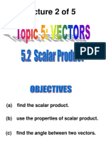 Lec 2 of 5 Vector