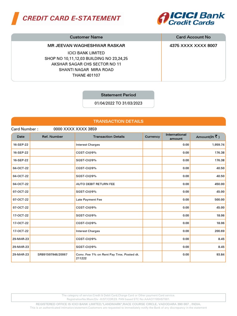 Credit Annual STMT PDF