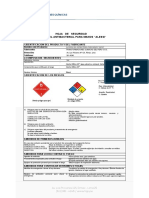 Msds Alcohol en Gel