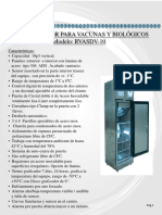 Refrigerador Vacunas Biologico 10