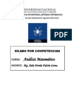 Análisis Matemático: Mg. Aida Nerida Falcón Cerna