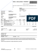 Faktúra - Daňový Doklad - 5304496325: Záručný A Dodací List