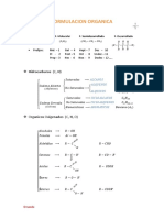 Formulacion Organica