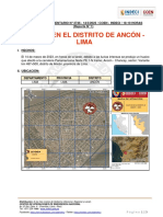 Reporte Complementario #2746 14mar2023 Huaico en El Distrito de Ancón Lima 1