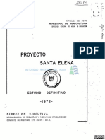 Proyecto Santa Elena: Estudio Definitivo