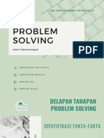 Problem Solving - OJT HR 8