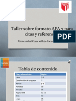 Taller Formato APA 7