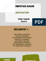 B - Kelompok 1 Abstraction