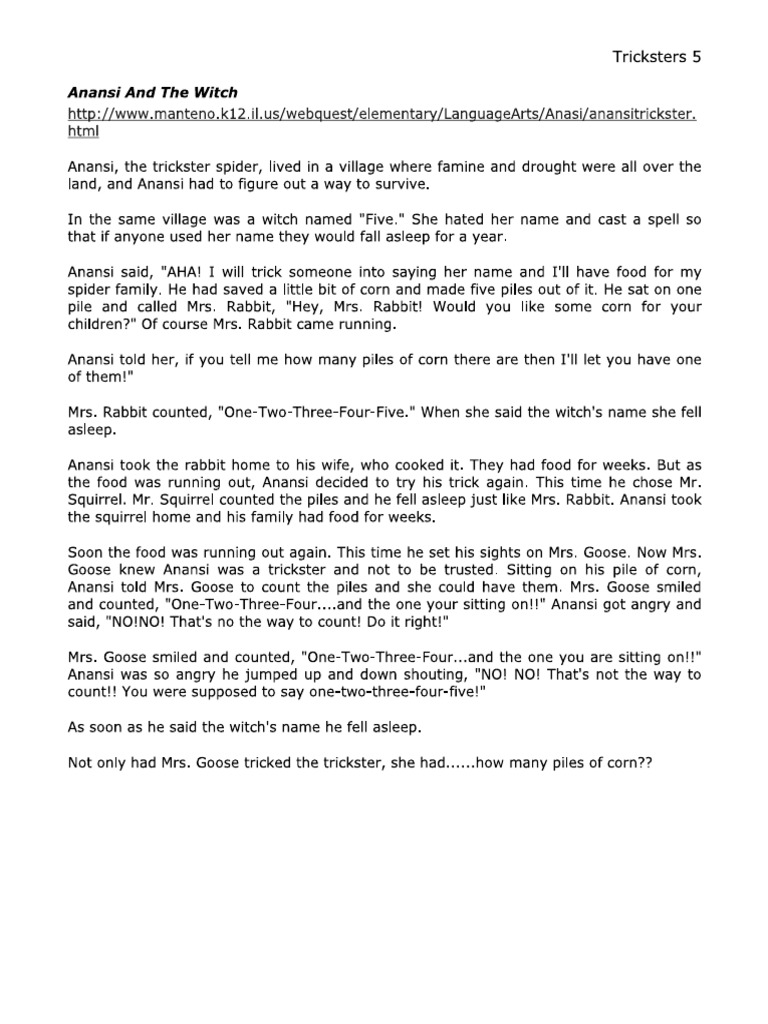 Anansi intelligence overview