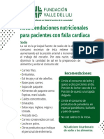 Alimentacion Adecuada Falla Cardiaca