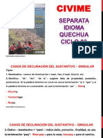 Quechua Ciclo 3