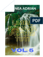 Limba Română Pentru Toţi - Vol.5