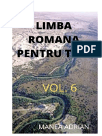Limba Română Pentru Toţi - Vol.6
