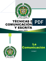 Tema 1. Elementos de La Comunicación Unidad 1