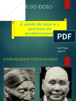 Saúde Do Idoso e o Processo de Envelhecimento (Aula 01)