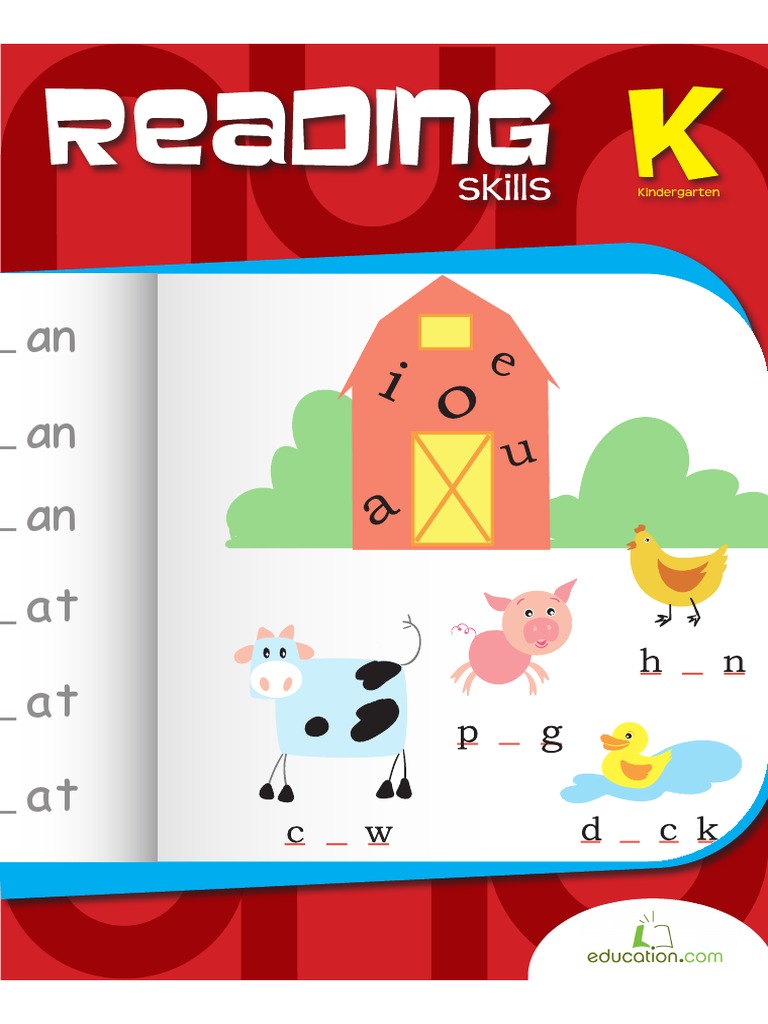 Kindergarten Reading Essentials Workbook PDF Free | PDF | Language Arts