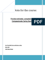 Lecture Note For The Course Compasinated Health Ca - 230420 - 003913