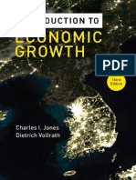 Introduction to Economic Growth (2013, 3ed) - Charles Jones e Dietrich Vollrath