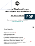 01-Mevcut Binaların Deprem Güvenliğinin Değerlendirilmesi