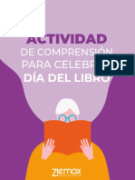 Actividad Comprensión Día Del Libro