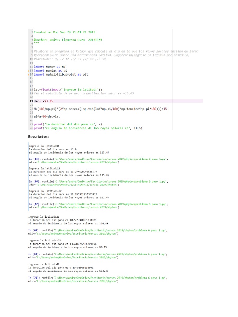 Paso 1 Problema Python | PDF