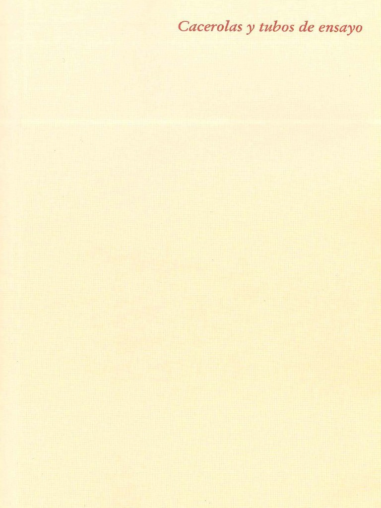 Cacerolas y Tubos de Ensayo PDF