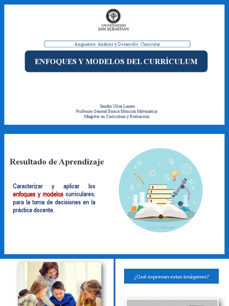 3. Enfoques y Modelos Curriculares | PDF | Plan de estudios | Enseñando